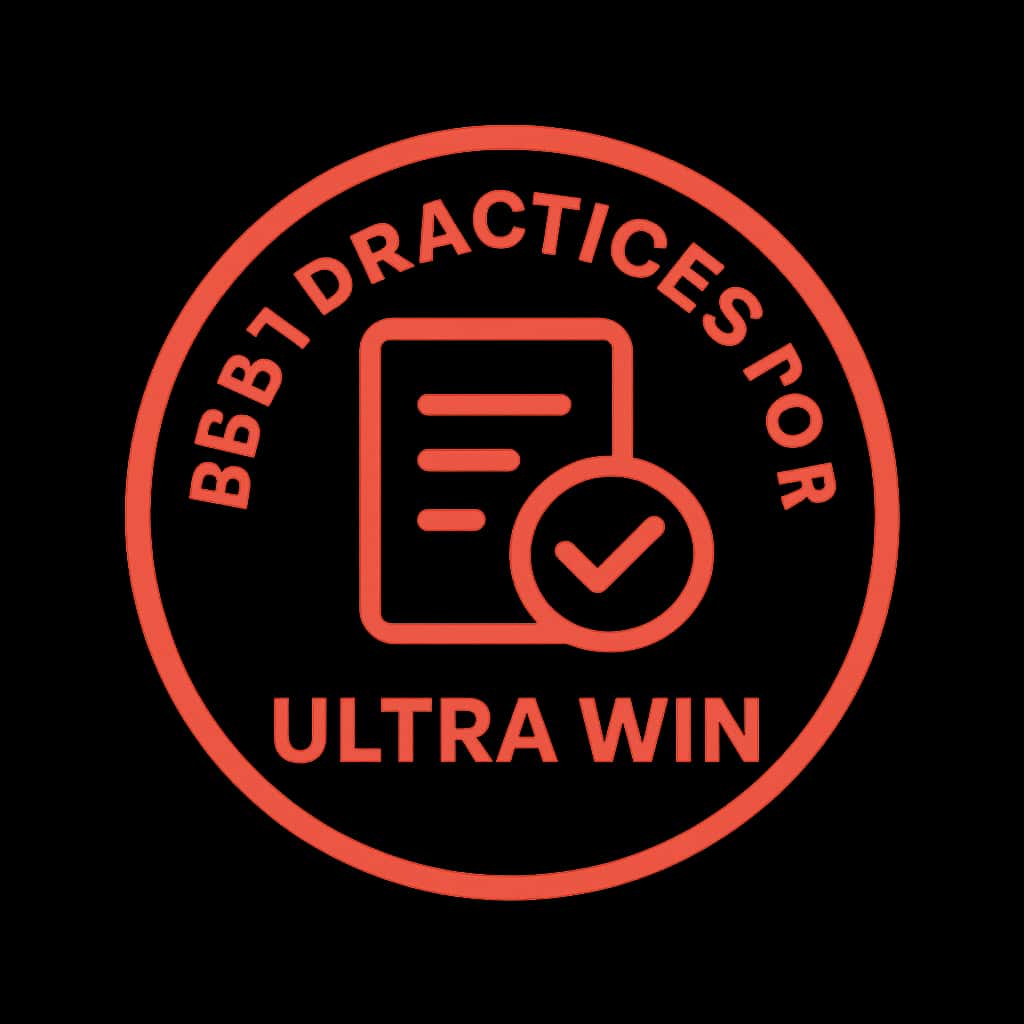 Icon illustrating best practices for Ultra Win.