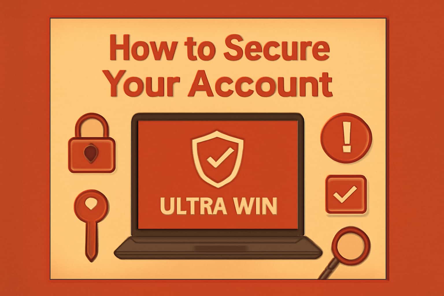 Informative graphic on securing an Ultra Win account.