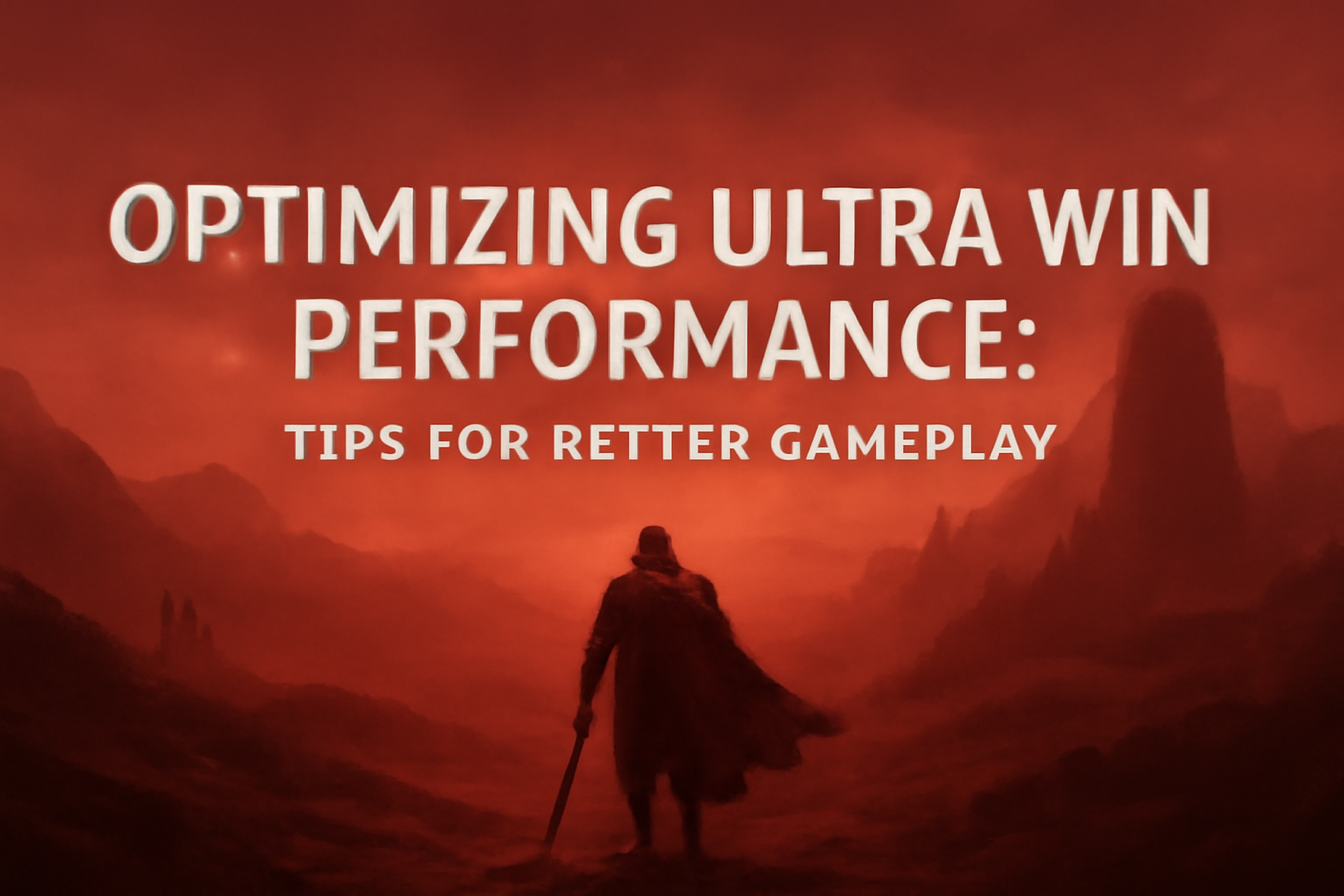 An informative scene illustrating the Guidelines for Ultra Win Usage.