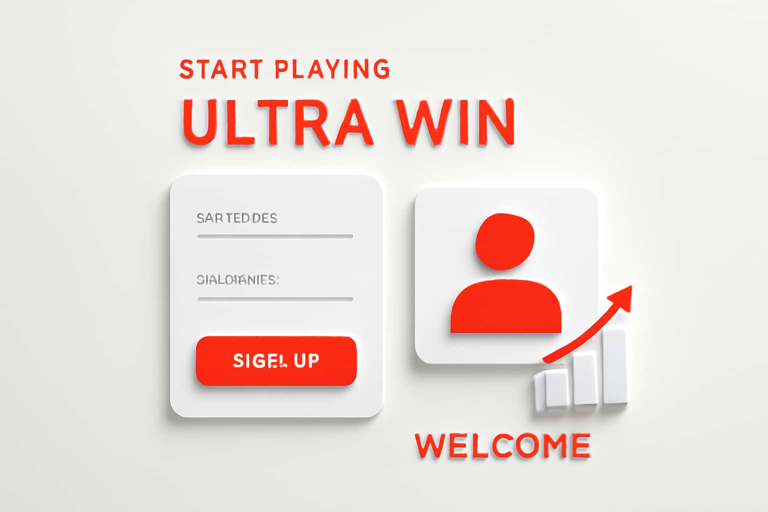 Start Playing Ultra Win - Sign Up Interface
