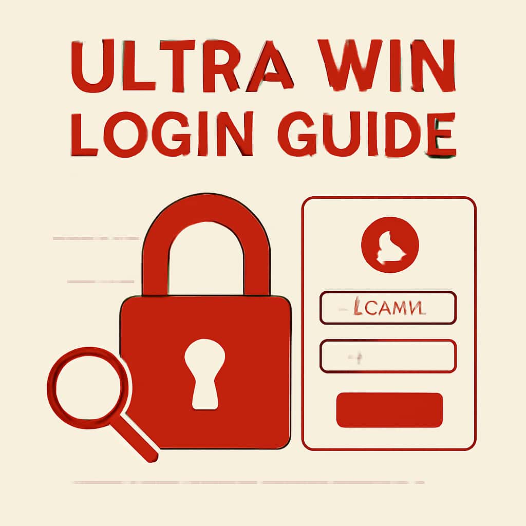 Diagram illustrating key points of the Ultra Win Login process.
