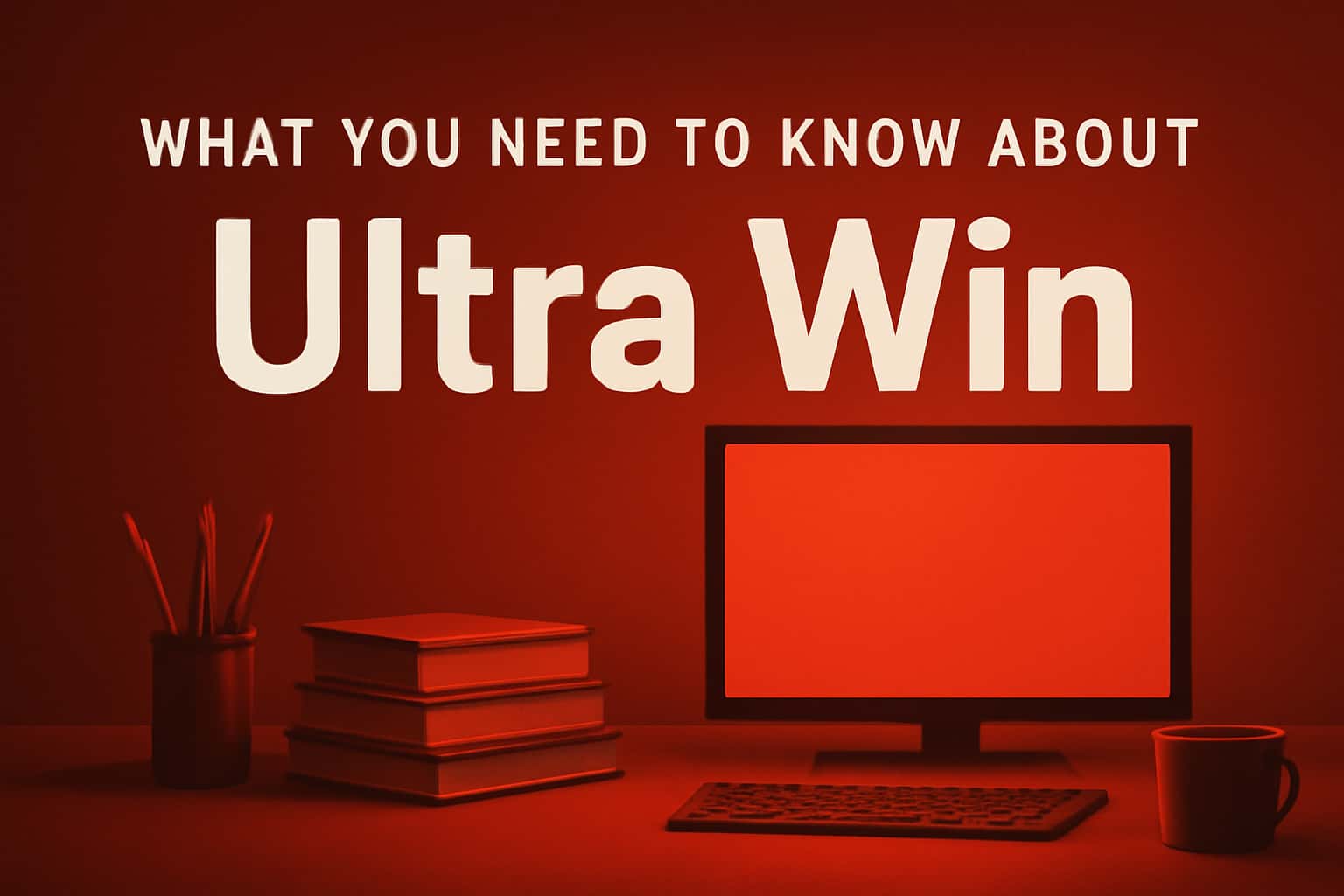 An informative scene about Ultra Win with a modern design.